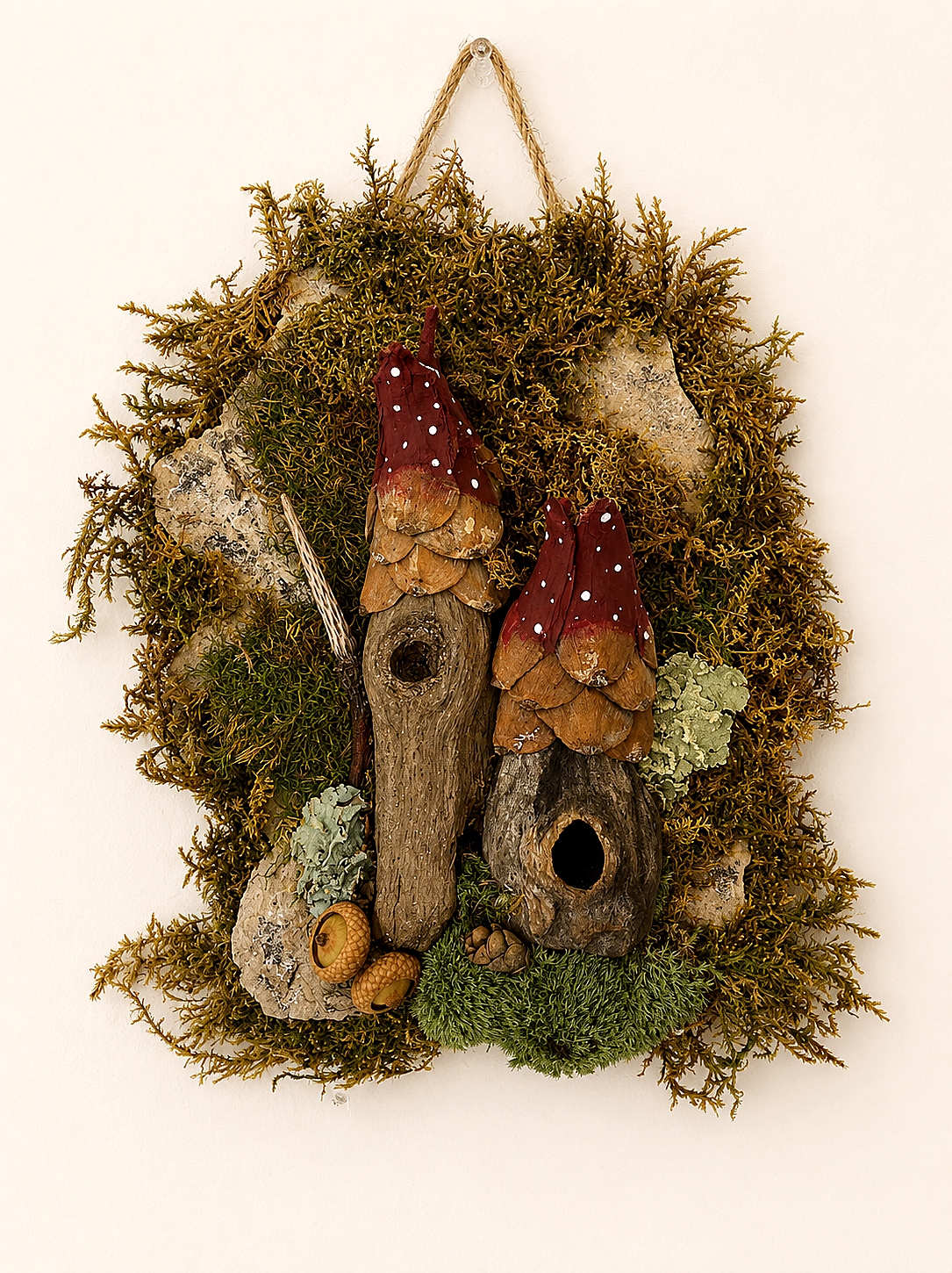 Moss Puff Manor — Original painting by Kyro The Art Fairy